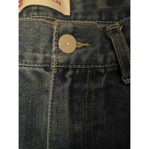 Levi's 505 Jeans Boys 10 Husky 30x26 Medium Wash Regular Fit Straight Leg - Picture 5 of 9